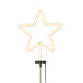 Neonstjerne med 87 LED 19 cm